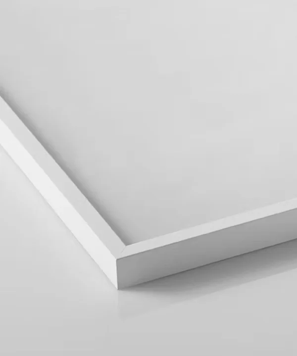 Cadre photo en bois blanc - Image 3
