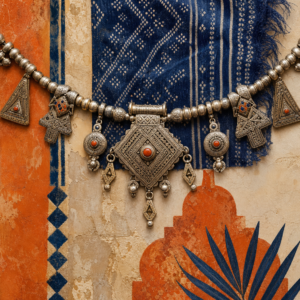 Bijoux Amazigh du Souss – visuel sans cadre du tableau sur toile