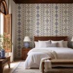 Broderie fassie, produit de décoration murale marocaine et berbère – vue principale.