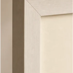 Détail de matière et finition de Cadre blanc cassé