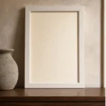 Cadre blanc cassé – vue principale du cadre décoratif