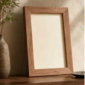 Cadre en cèdre naturel – vue principale du cadre décoratif