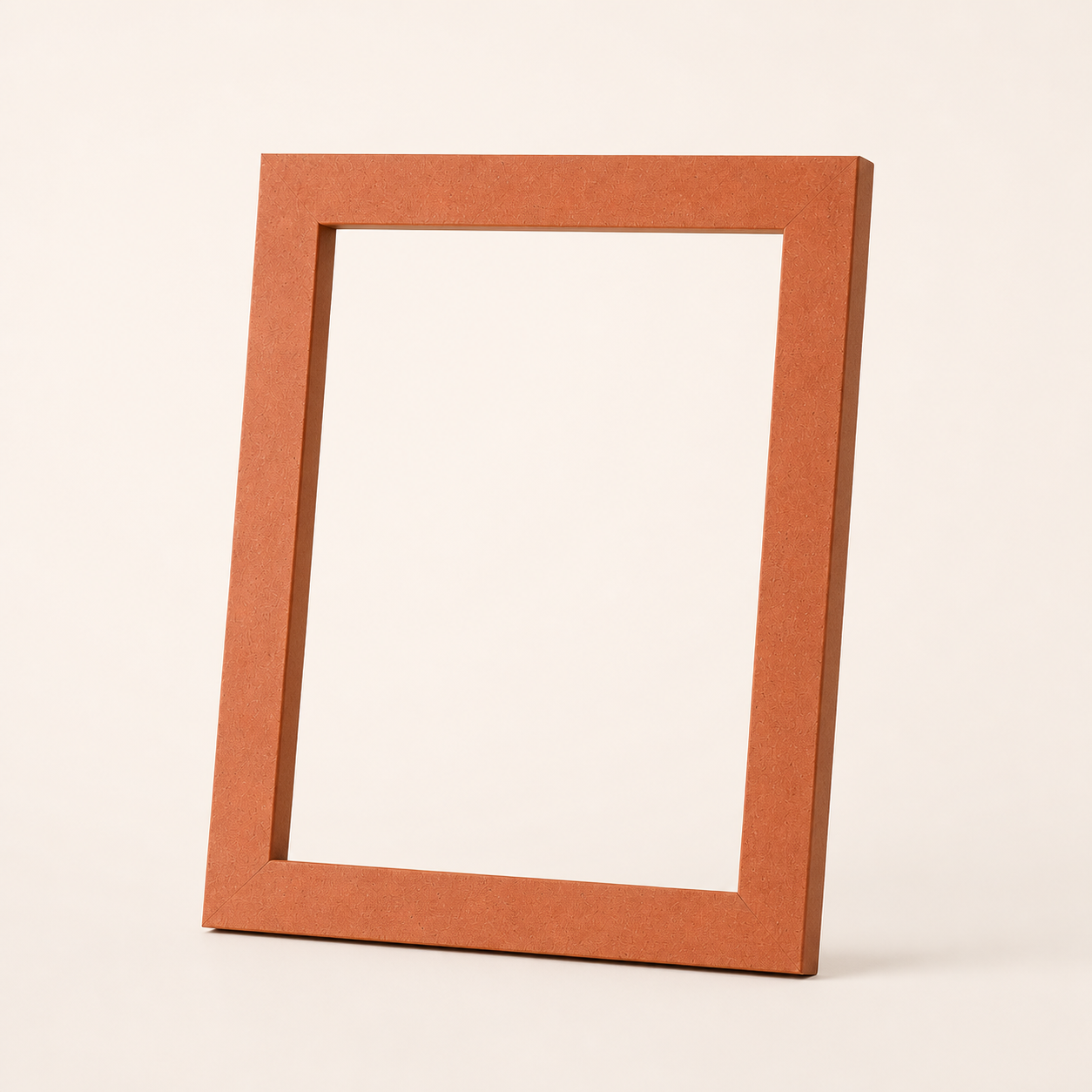 Cadre Terracotta – cadre vide seul sans mise en scène