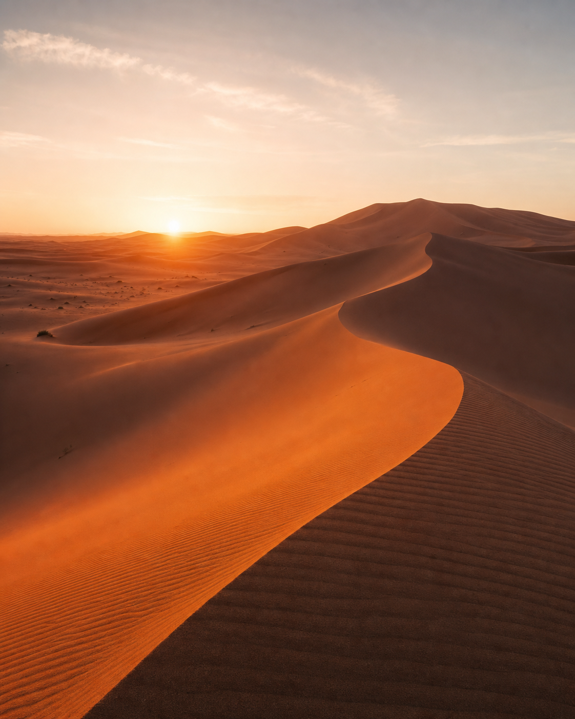 Dunes de Merzouga – visuel sans cadre du tableau sur toile