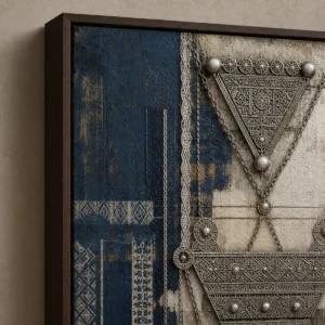 Détail de la matière et de la finition de Fibules de l’Atlas.