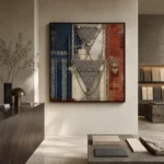 Fibules de l’Atlas, produit de décoration murale marocaine et berbère – vue principale.