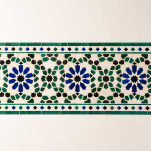 Frise Zellige de Fès – motif seul sans mise en scène