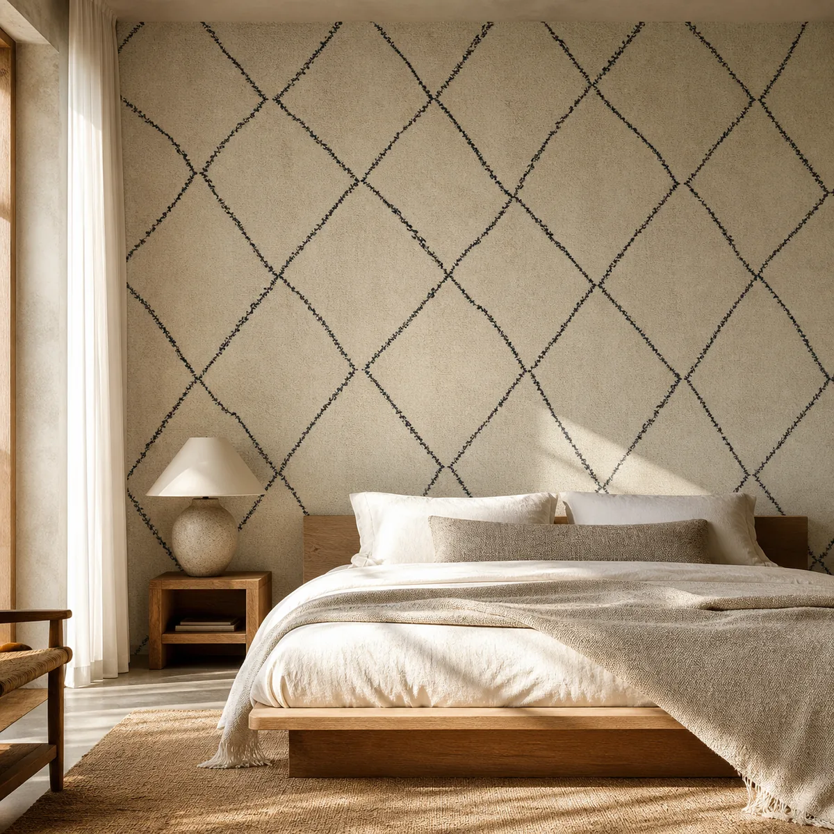 Motif Beni Ouarain, produit de décoration murale marocaine et berbère – vue principale.