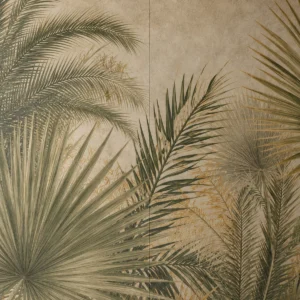 Détail de la matière et de la finition de Palmes de Marrakech.