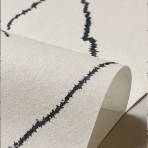 Détail de matière et finition de Beni Ouarain graphique