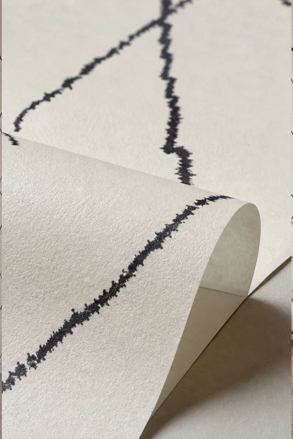 Détail de matière et finition de Beni Ouarain graphique