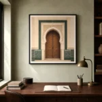 Porte de Fès, produit de décoration murale marocaine et berbère – vue principale.