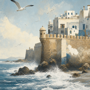 Poster Essaouira Atlantique – affiche seule sans cadre