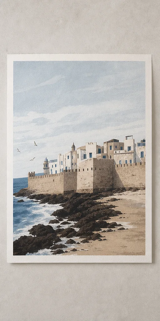 poster Remparts Essaouira – vue principale de l’affiche