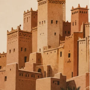 poster Kasbah de Taourirt – vue principale de l’affiche