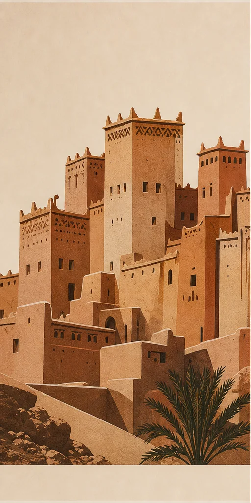 poster Kasbah de Taourirt – vue principale de l’affiche