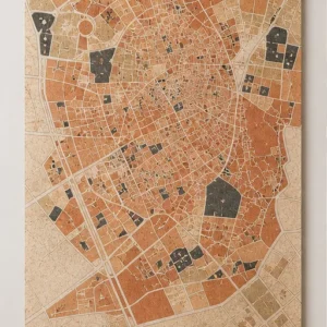 poster plan Marrakech Médina – vue principale de l’affiche