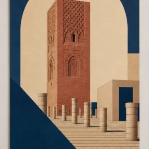 poster Tour Hassan Rabat – vue principale de l’affiche