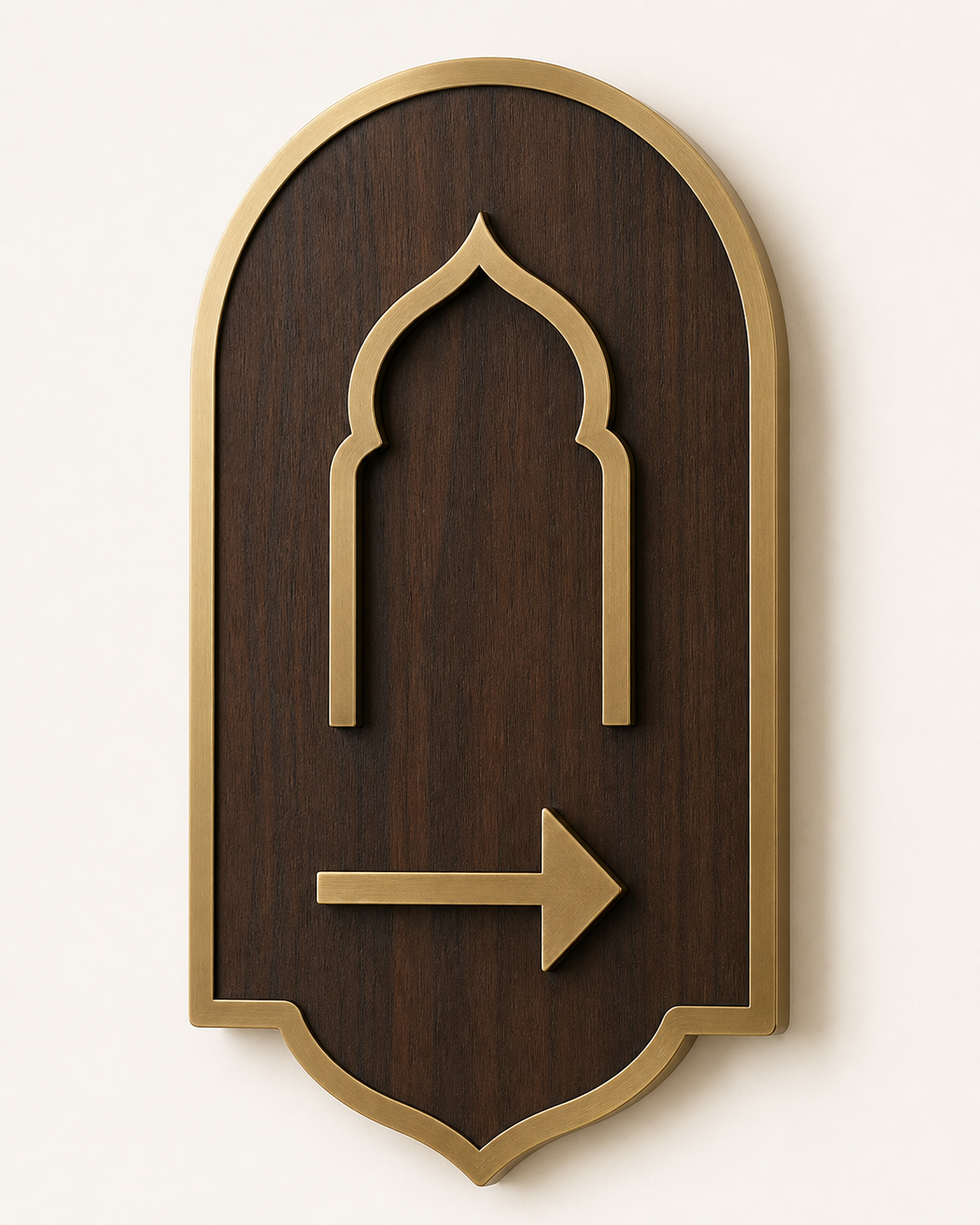 Signalétique 3D Riad – lettres 3D seules sans mise en scène