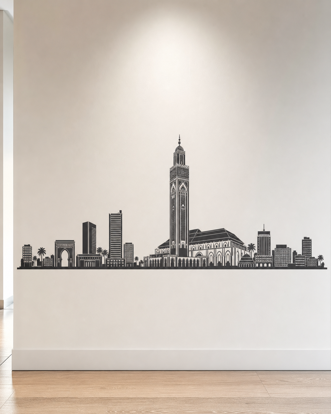 Skyline Casablanca – motif seul sans mise en scène