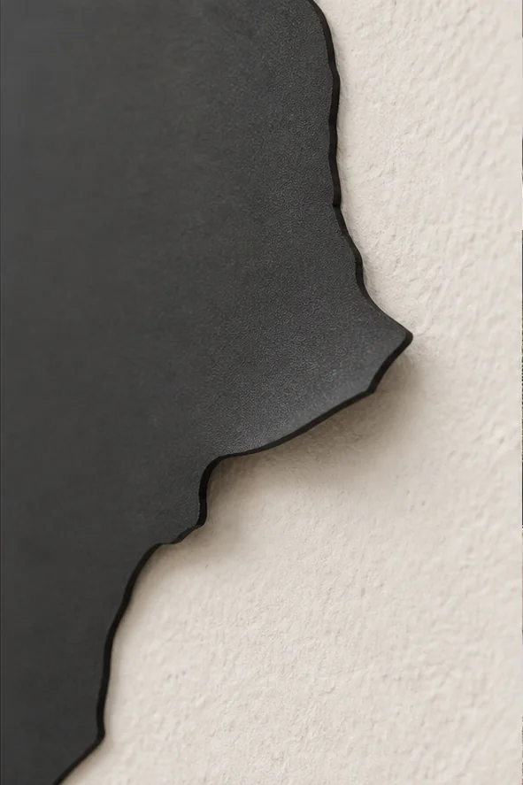 Détail de matière et finition de Silhouette du Maroc