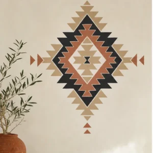 Motif Hanbel mural – vue principale du sticker mural décoratif