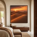 tableau Dunes de Merzouga – vue principale du tableau sur toile