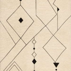 Tapis Beni Ouarain Minimaliste – visuel sans cadre du tableau sur toile