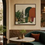 Thé à la menthe, produit de décoration murale marocaine et berbère – vue principale.