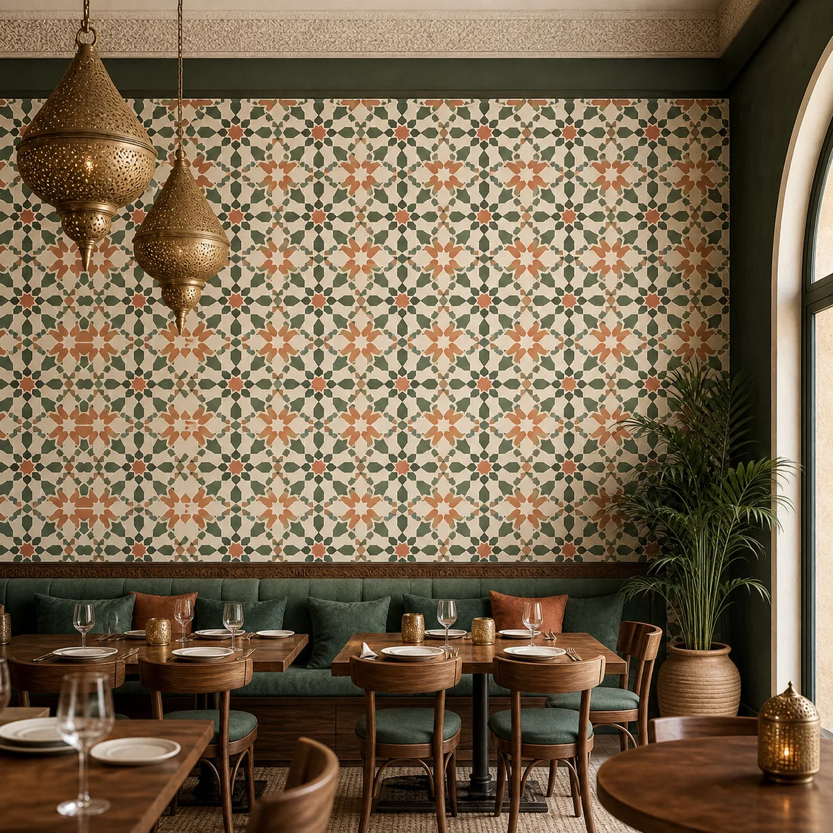 Zellige de Fès, produit de décoration murale marocaine et berbère – vue principale.